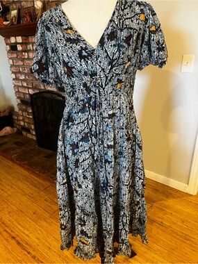 ida ruched turtleneck dress Ulla Johnson Ida Ruched Turtleneck Maxi Dress